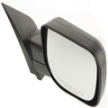 Manual Mirror Set for Nissan Titan (2004–2015) Textured Black
