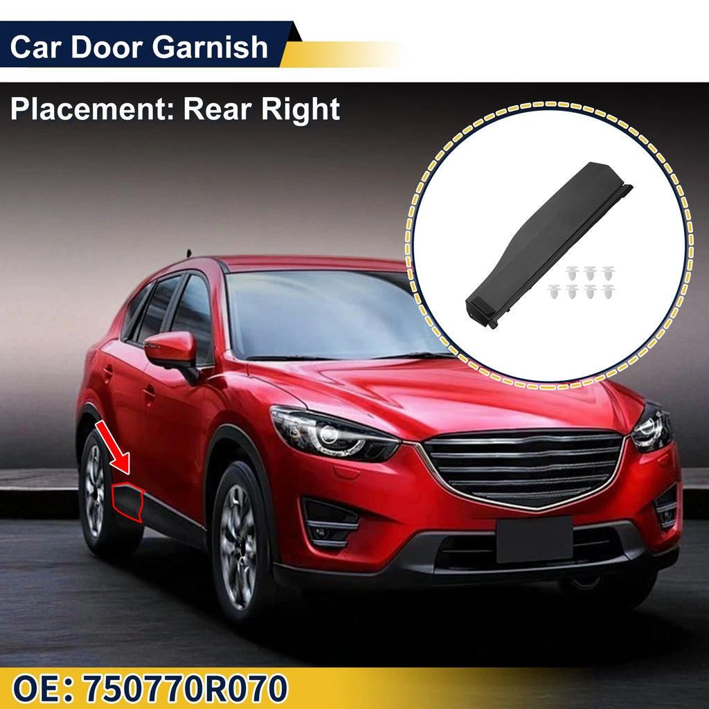 Door Side Lower Trim Garnish No. 750770R070 for Toyota RAV4 (2019–2022)