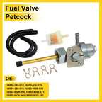 Fuel Petcock for Honda FourTrax TRX300 (1988–2000), TRX250 (1985–1988), TRX250X (1985–1992), TRX200SX (1986–1987)