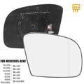 Heated Mirror Glass with Backing Plate RH for Mercedes-Benz GL450 (2007–2012)