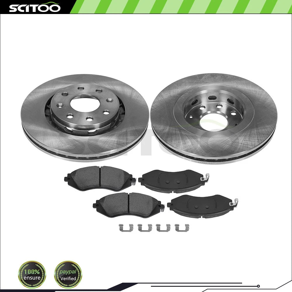 Rear Brake Pads and Rotors for Lexus GX470, Toyota 4Runner, FJ Cruiser, Sequoia (2003–2009)