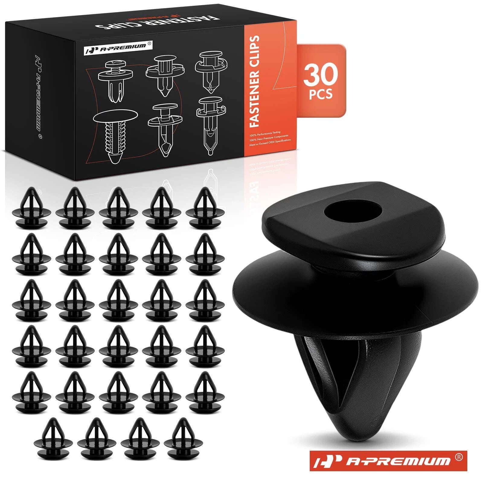 30Pcs Nylon Trim Molding Clips for Subaru 