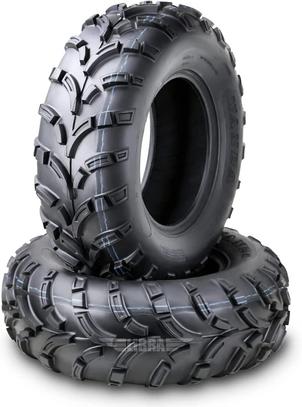2X WANDA 26x9-14 Front ATV Tire Set for CFMOTO CForce 800 (2013–2017)