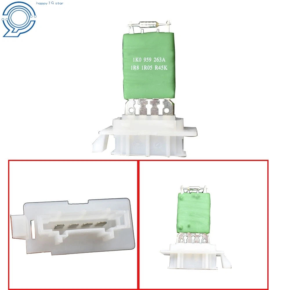 HVAC Blower Motor Resistor for VW Beetle Jetta Passat Golf Tiguan Eos (2007–2016)
