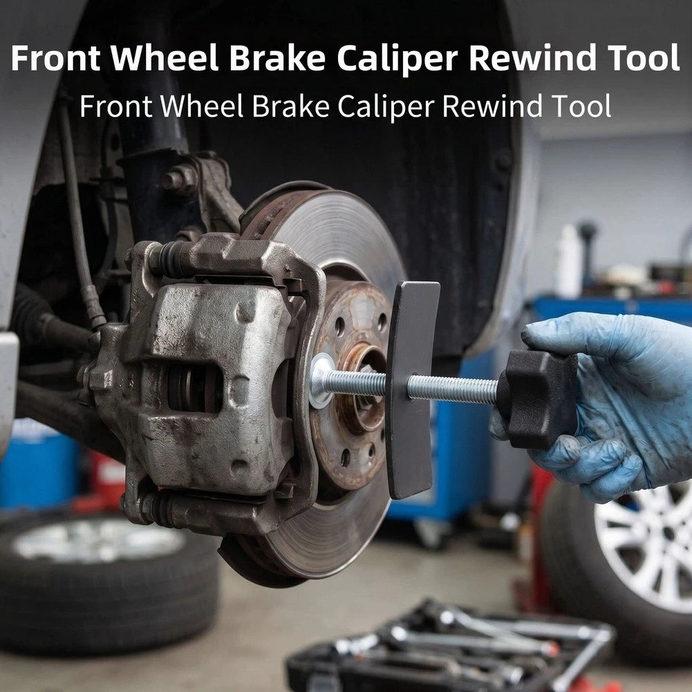Brake Caliper Piston Retractor Tool for Compact Vehicles (16x10x4.5cm)