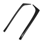 2X Black Rear Window Side Spoiler Wing Trim for Volkswagen Golf 7 (2014–2018)