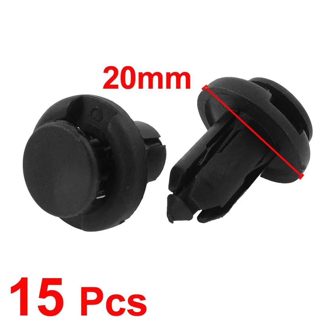 15pcs 10mm Hole Plastic Rivets for Toyota (Various Models)