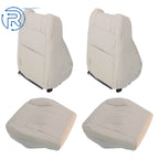 Set of 4 Gray Leather Seat Covers for Chrysler 300C (2005–2010)