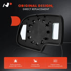 Passenger Manual Mirror Glass for Silverado 1500/2500 (1999–2006)