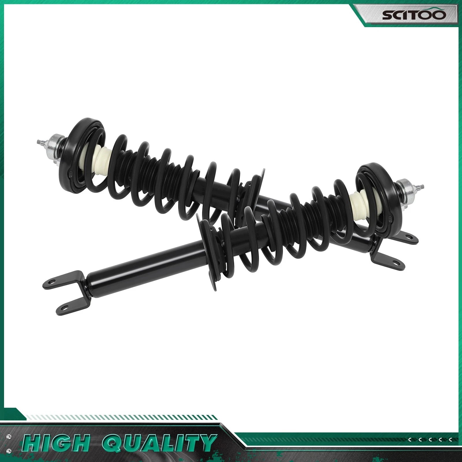 2X Rear Struts w/ Springs & Mounts for Honda Accord (2013–2015)