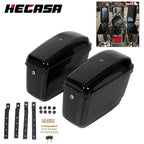 Saddlebag Luggage for Harley Honda Suzuki Yamaha Cruiser (Motorcycle)