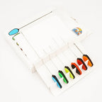 Set of 6 Carp Fishing Needle Tools - Stainless Steel & Plastic