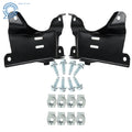 Pair Front Bumper Outer Brackets for Chevrolet Silverado 2500HD 3500HD (2007–2010)