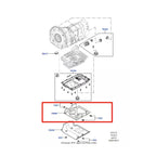 Oil Pan Heat Shield Bracket for Land Rover LR4, Discovery 5, Range Rover Sport (2010–2023)