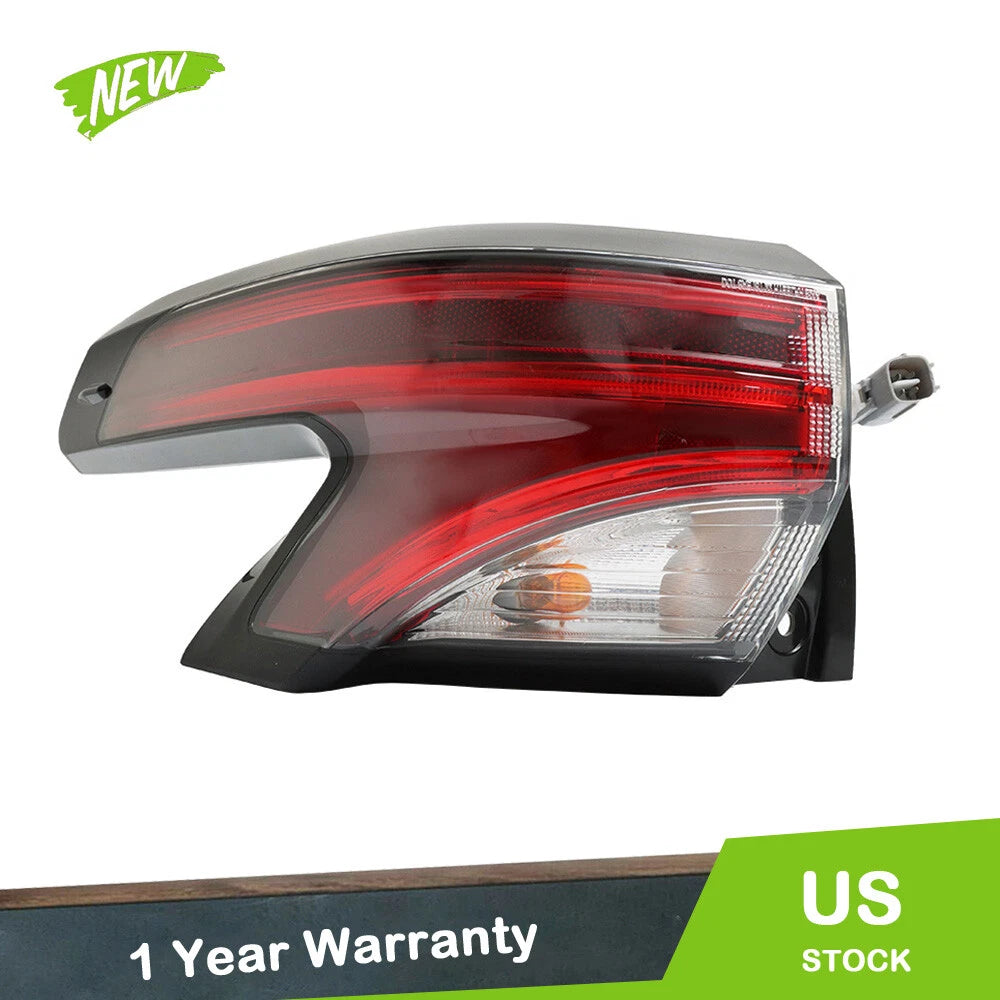 LED Clear Outer Left Tail Light Assembly for Toyota Sienna (2021–2022)