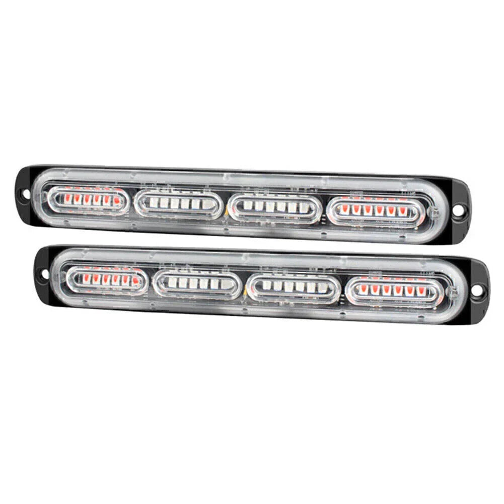 4 LED Strobe Lights Emergency Flashing Beacons for Cars