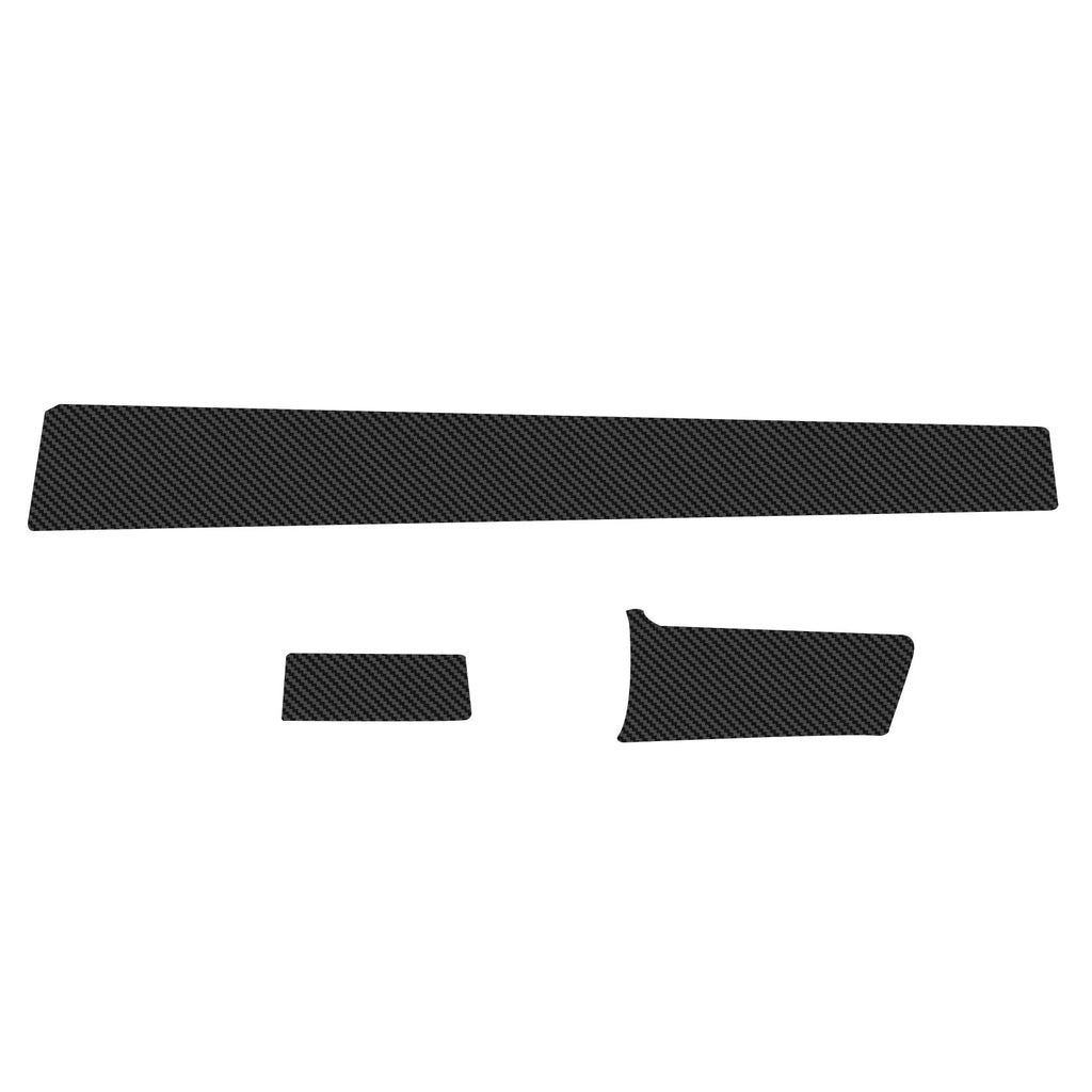 Carbon Fiber Inner Center Dashboard Console Overlay Decals for Honda Civic (2016-2021)