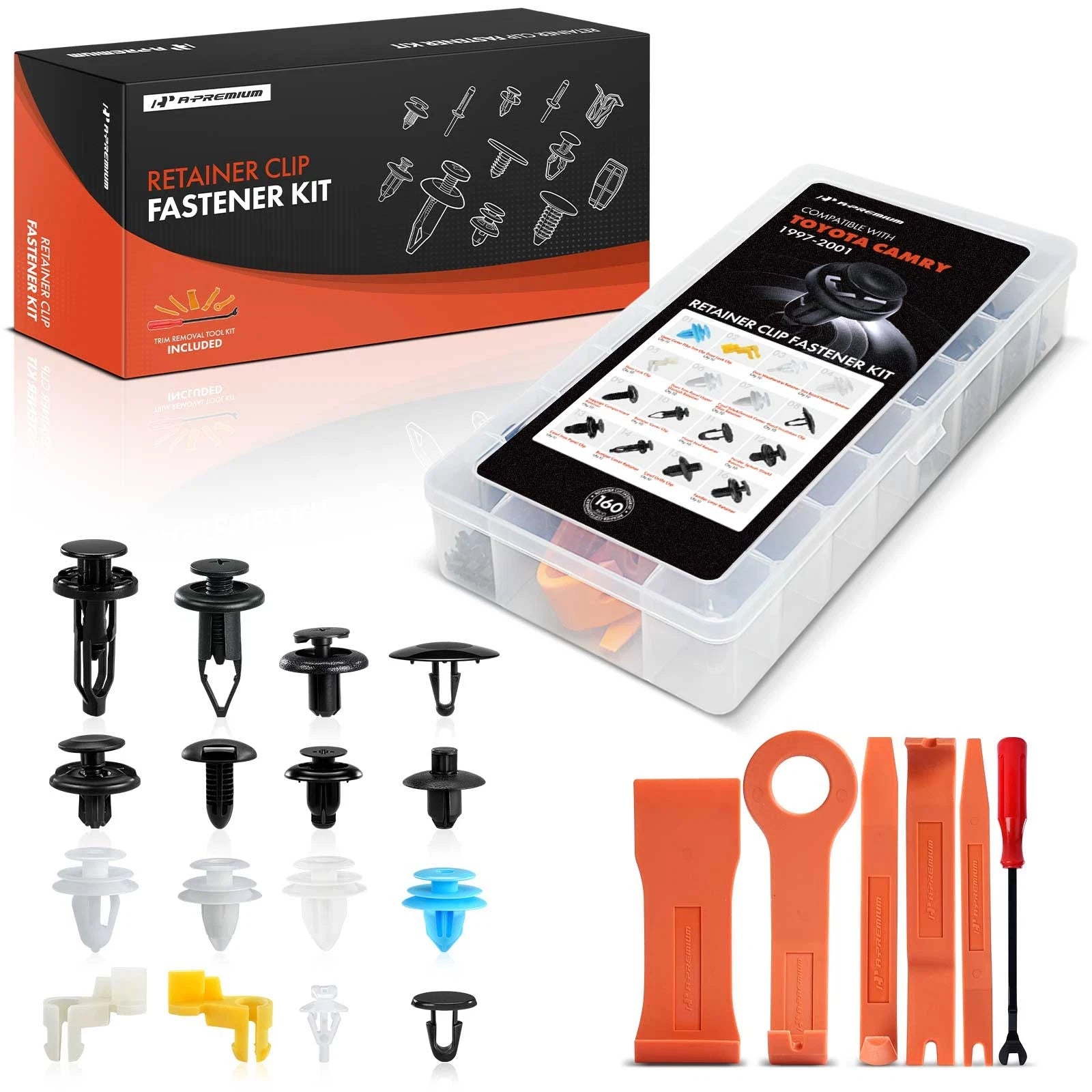 Fender Trim Clips Kit for Toyota Camry (1997-2001)