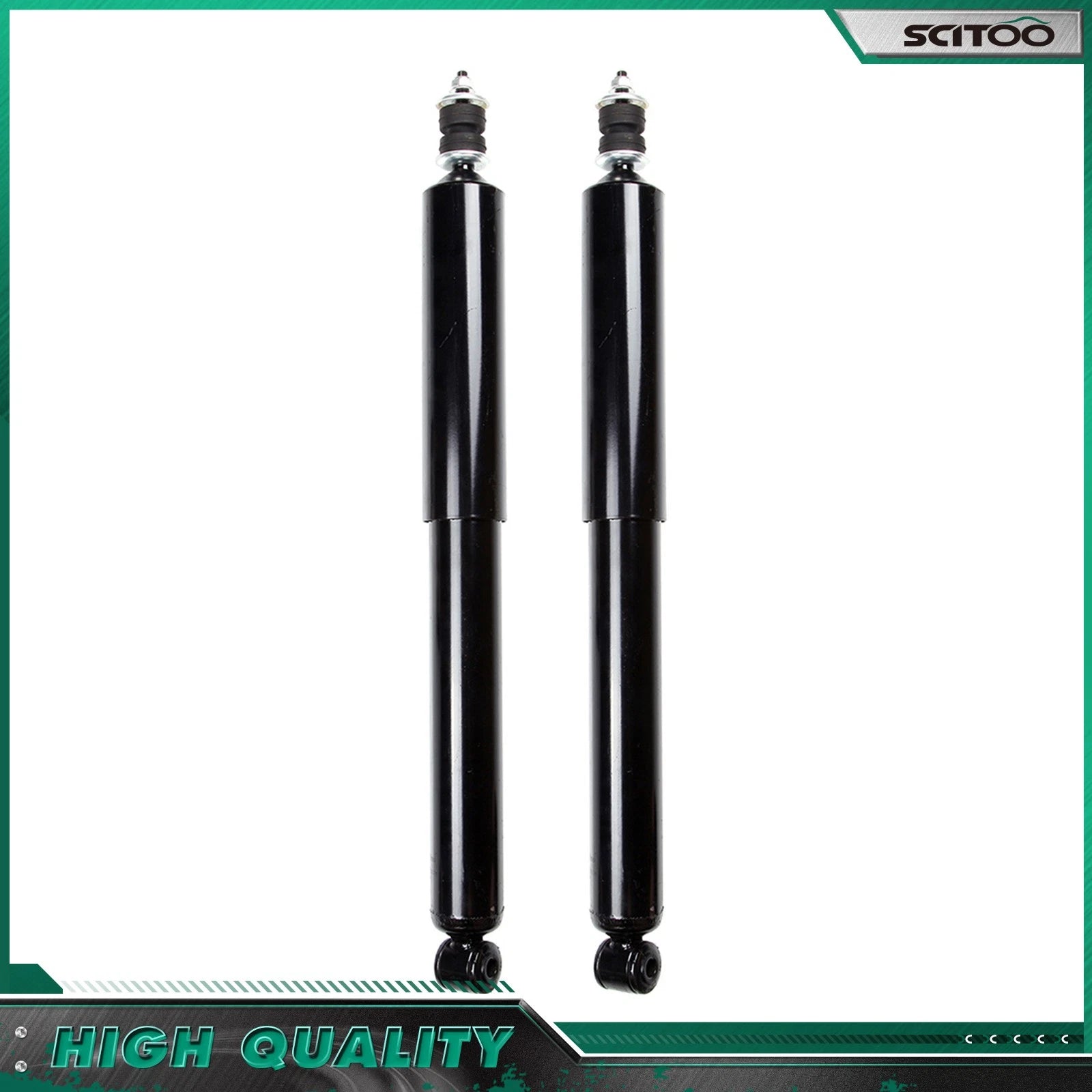 Rear Pair Shock Absorbers for Ford E-150 E-250 E-350 E-450 (1992–2014)
