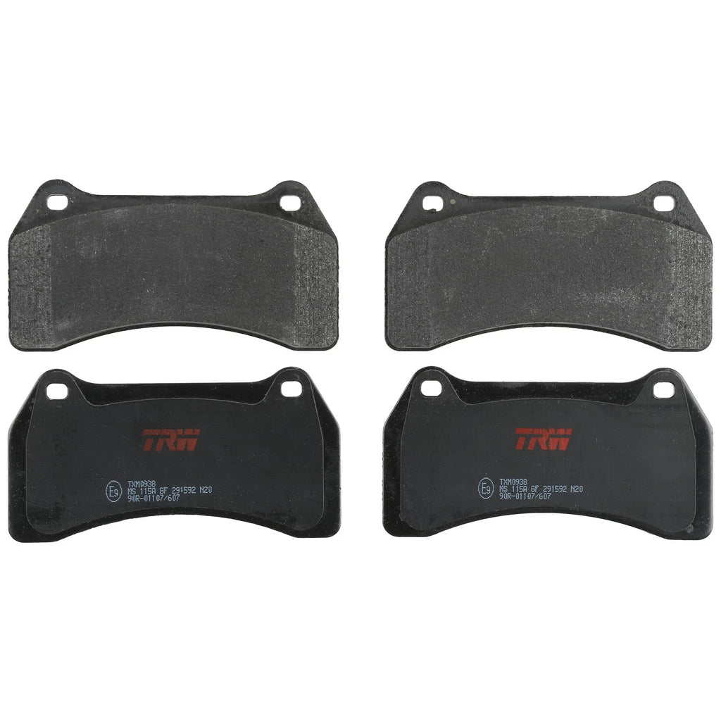 Set of 4 Disc Brake Pads for Jaguar S-Type (2003–2005)