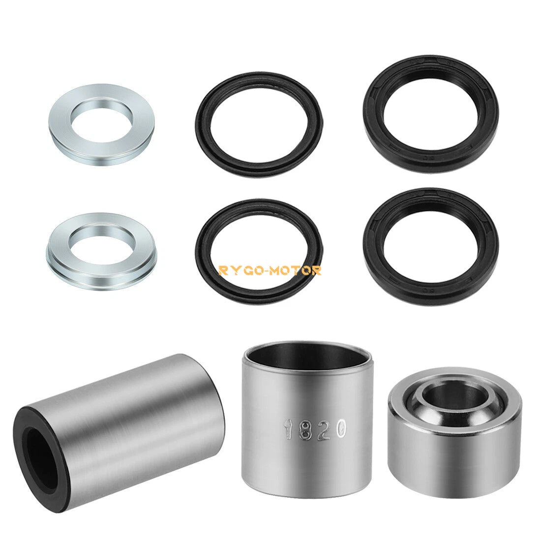 Front Upper Lower Shock Bushing Kit for Honda TRX400EX (1999–2004)