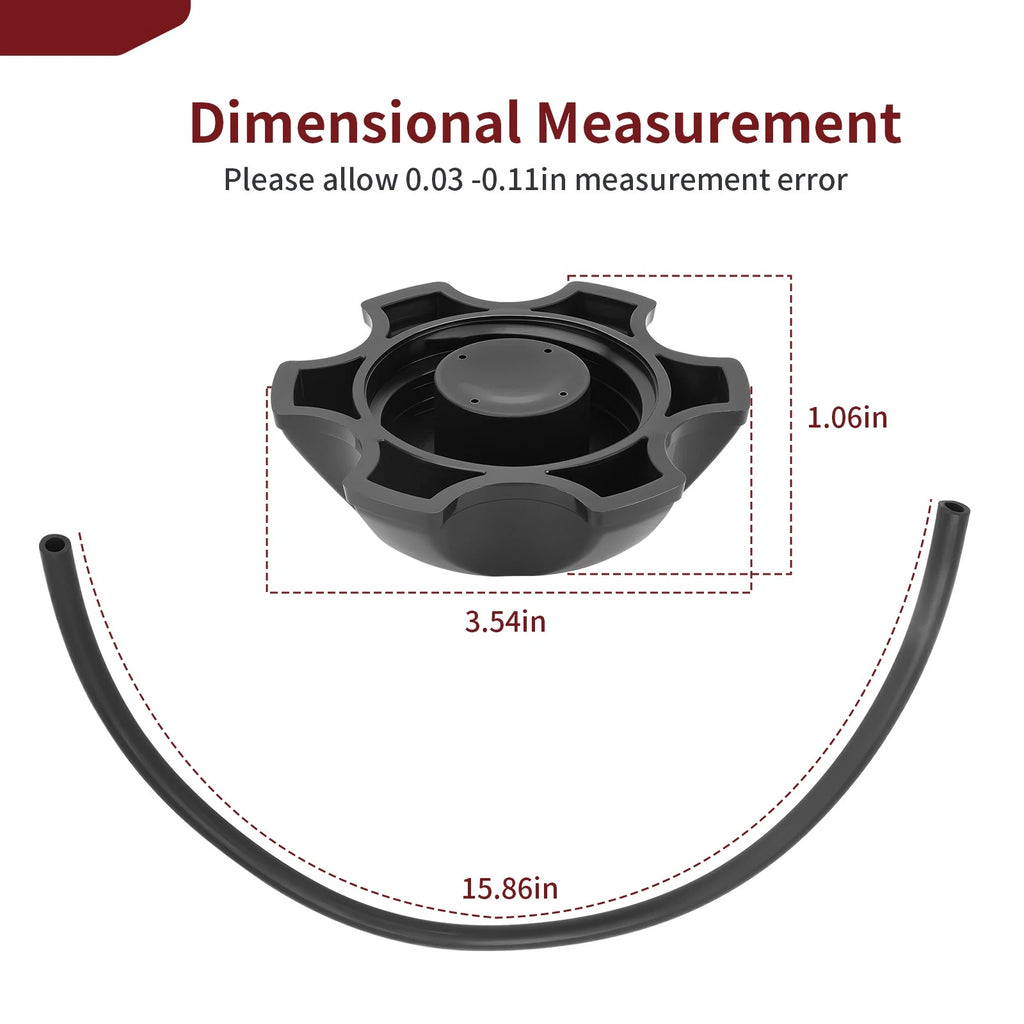 Fuel Tank Gas Cap for Honda CRF100F CRF110F (2004–2018) 17620-GEL-770