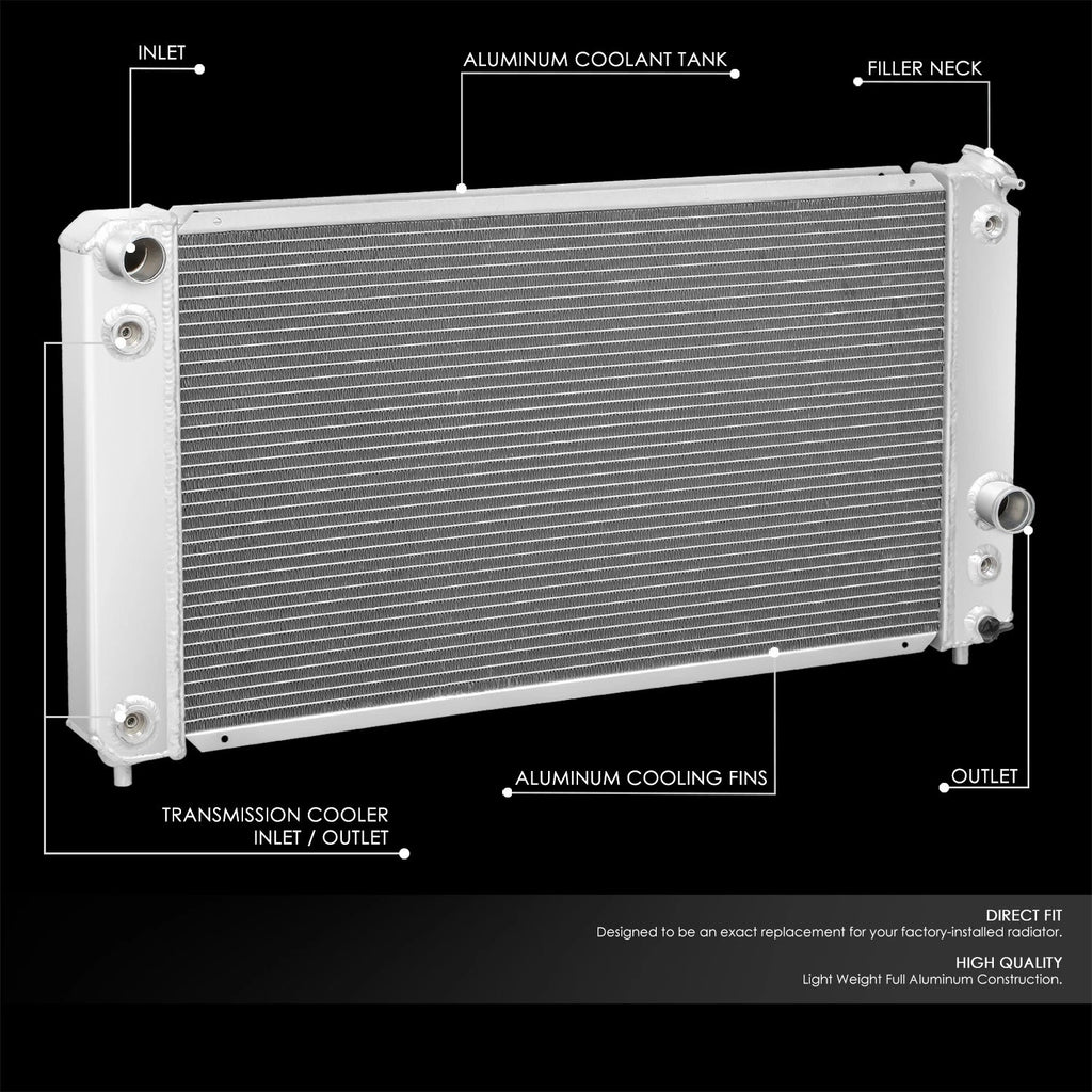 Full Aluminum 3-Row Racing Cooling Radiator for S10 Blazer Jimmy Sonoma (1996–2005)