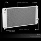 Full Aluminum 3-Row Racing Cooling Radiator for S10 Blazer Jimmy Sonoma (1996–2005)