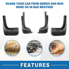 Mud Flap Splash Guard for Toyota Corolla (2003–2008)