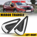 Set of 2 Fender Pillar Trim Mirror Corner Molding for Honda CR-V (2017–2022)