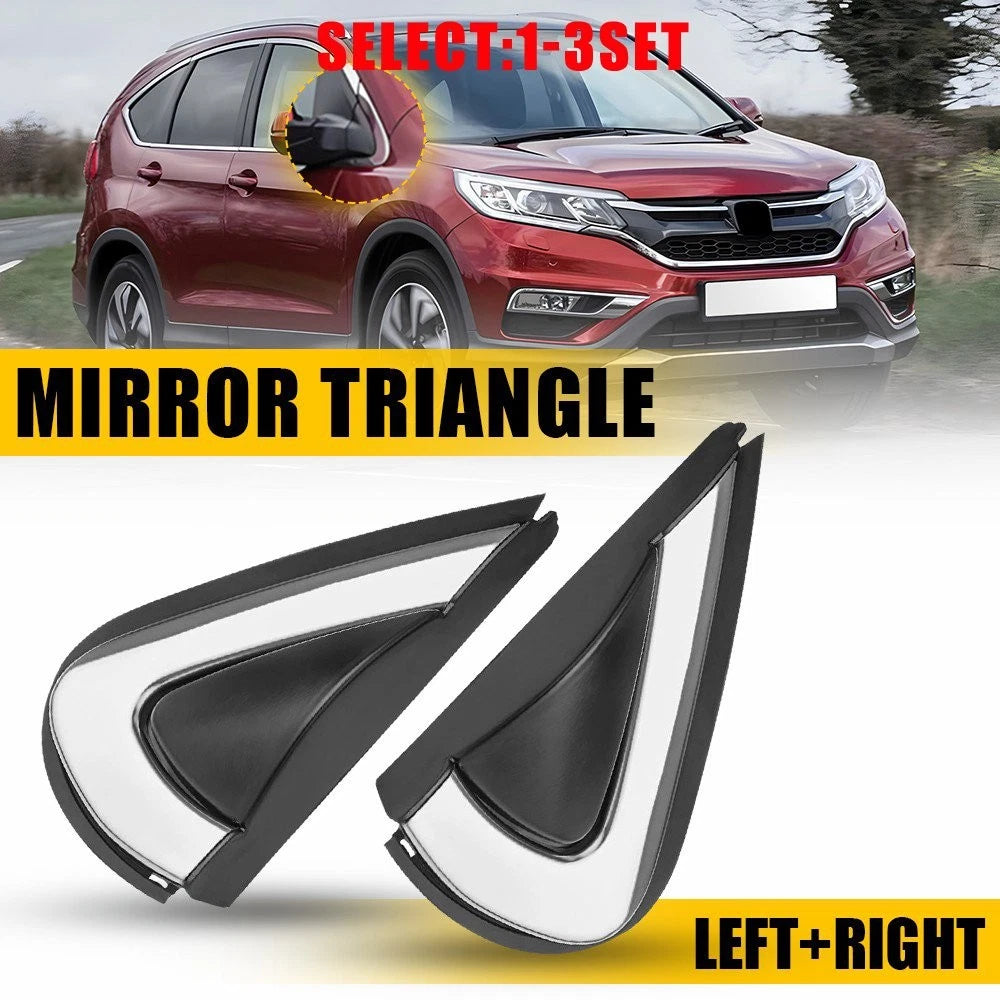 Set of 2 Fender Pillar Trim Mirror Corner Molding for Honda CR-V (2017–2022)