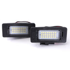 2X White LED License Plate Light Canbus for Audi A1 A3 A4 A5 A6 A7 Q3 Q5 (2010–2023)