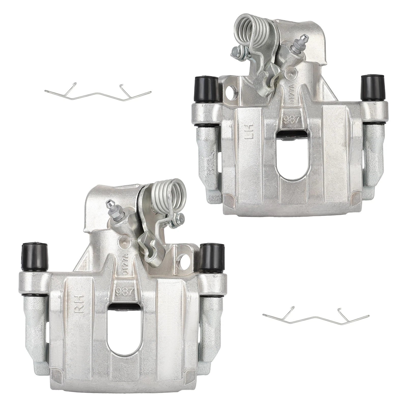 Set of 2 Rear Brake Calipers for Mazda 3 (2004–2009)