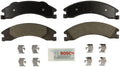Set of 4 Rear Blue Disc Brake Pads for Ford E-150 E-250 E-350 (2000–2023)