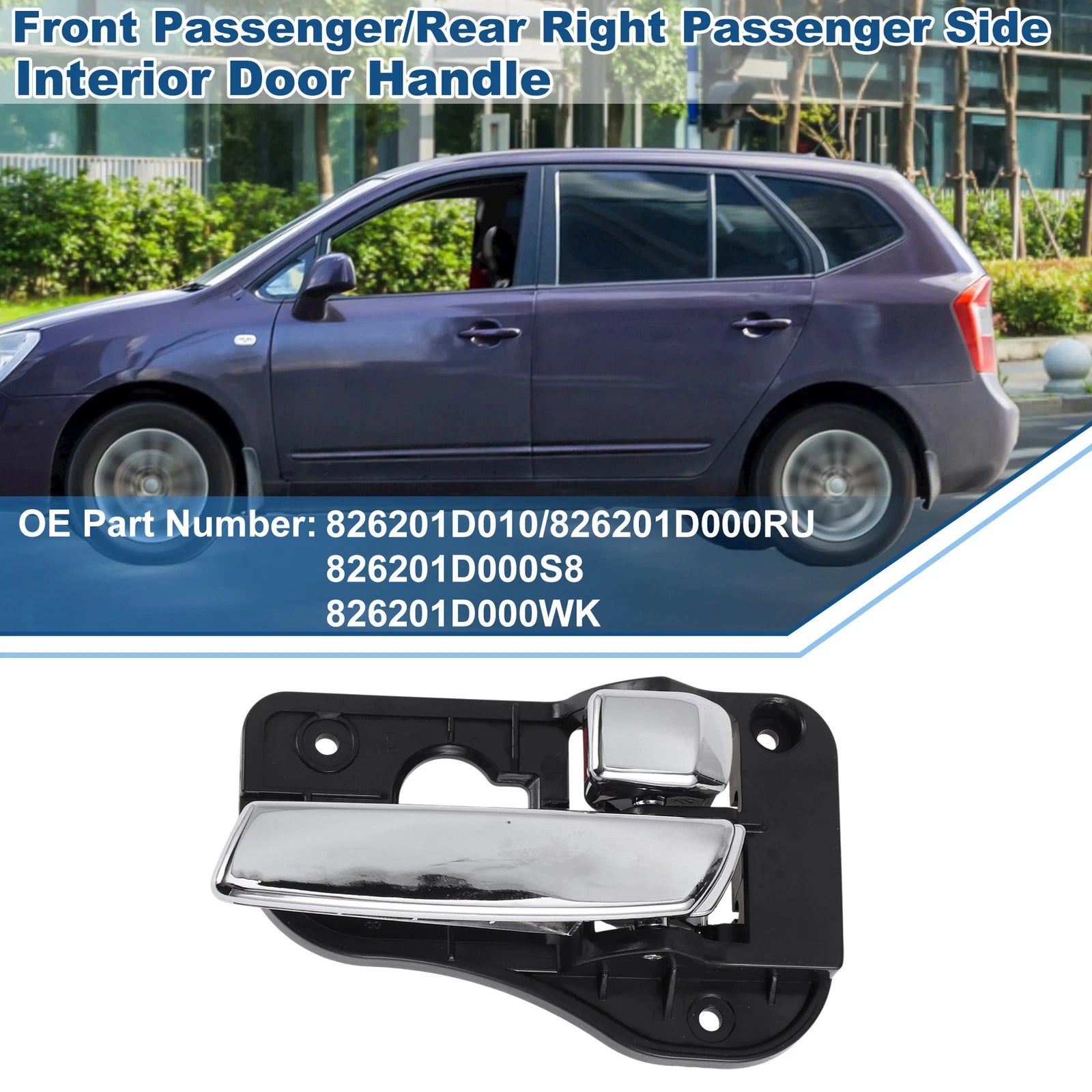 Front Driver Side Interior Door Handle for Kia Rondo (2007–2012) No. 826201D010