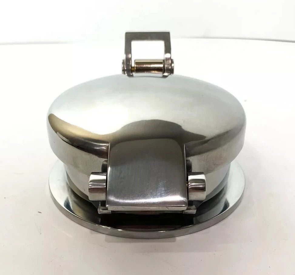 Gas Fuel Cap Polished Aluminum Roller Style for Shelby Cobra (1962–1965)