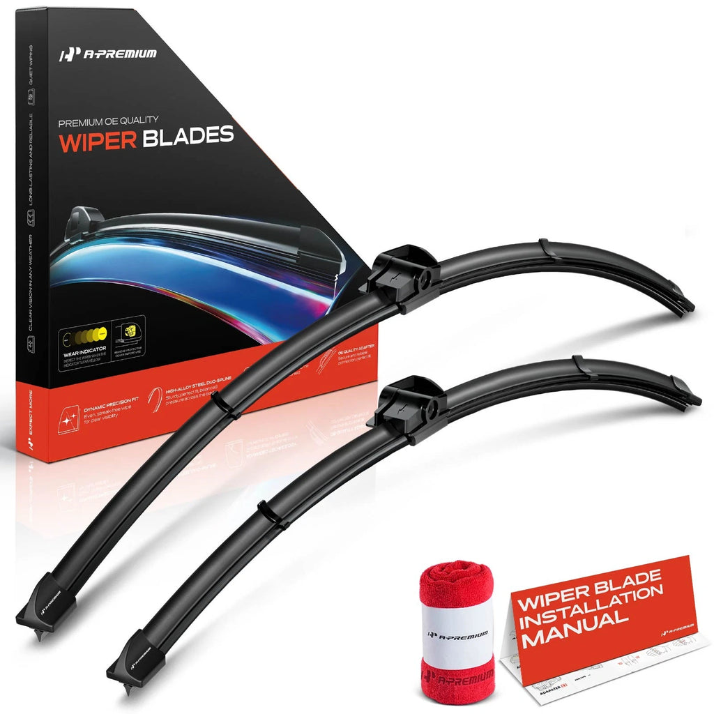Set of 2 Windshield Wiper Blades for BMW X3 X4 (2011–2017)