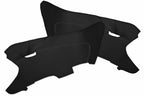 Rear Insert Door Panel Cover Leather for Toyota Avalon (2013–2018) Black