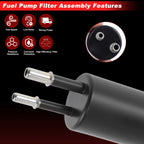 Fuel Filter Assembly for Ford Expedition (2003–2004) No. 33749 Metal 1 pc