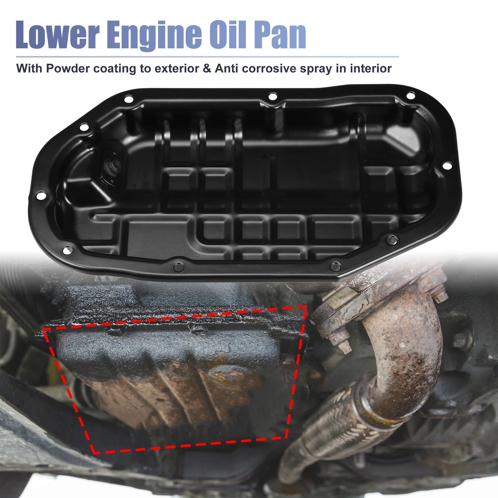 Oil Pan No. 11110JK20C for Nissan 370Z (2009–2020) & Infiniti EX35 (2009–2012)