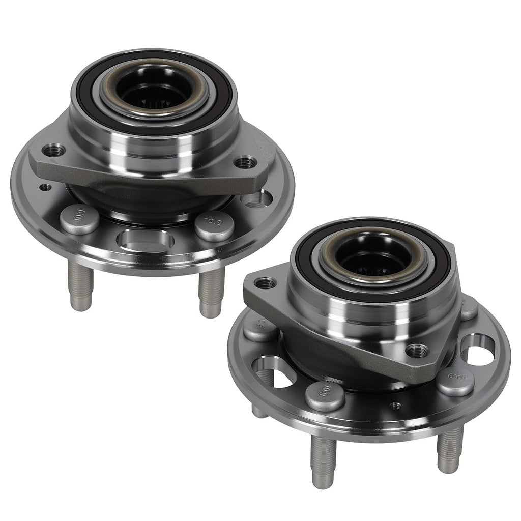 2X Front Rear Wheel Hub Bearing for Chevrolet Malibu (2013–2015) 2.0L 2.5L