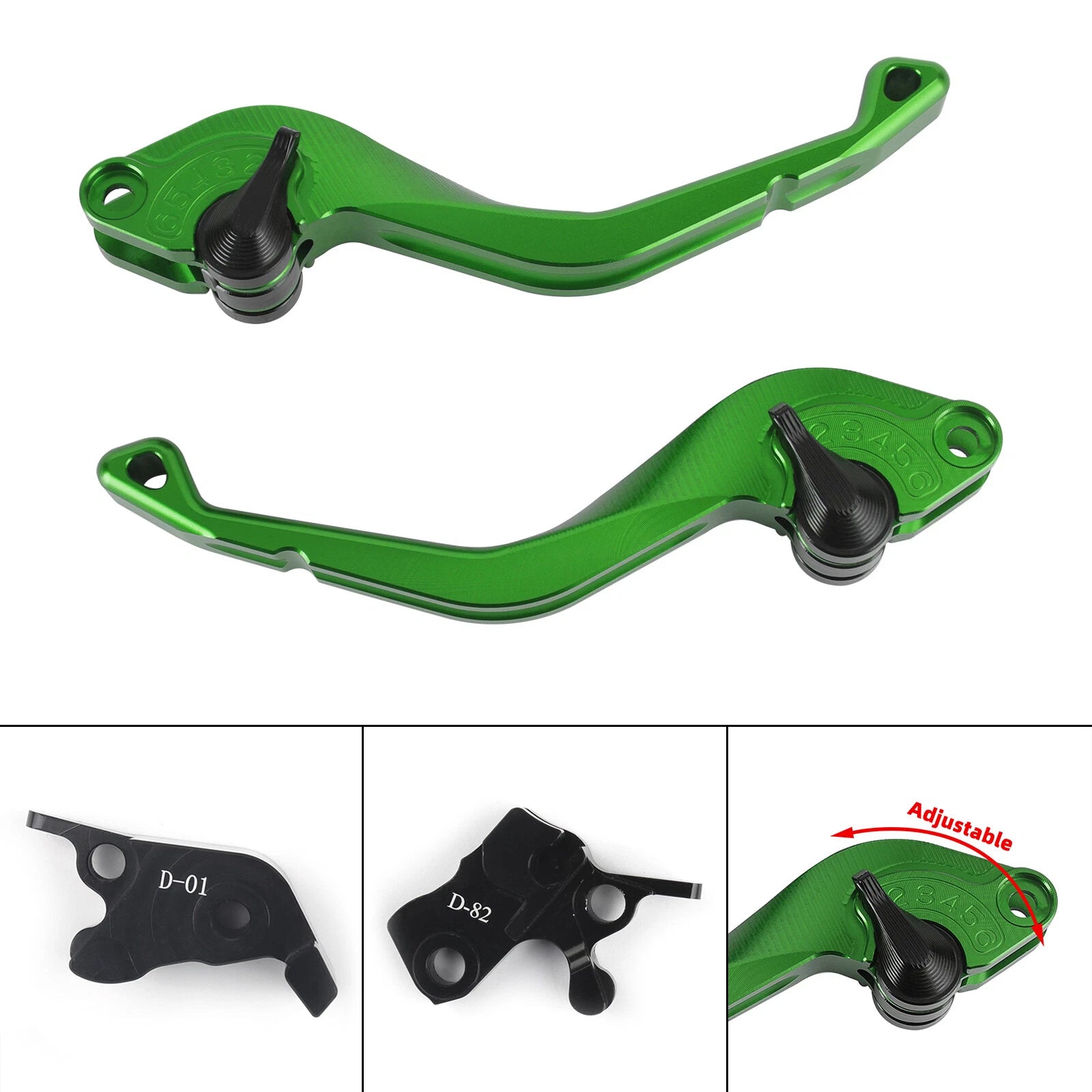 CNC Short Clutch Brake Lever for Ducati Hypermotard 821 939 SP (2014–2019)