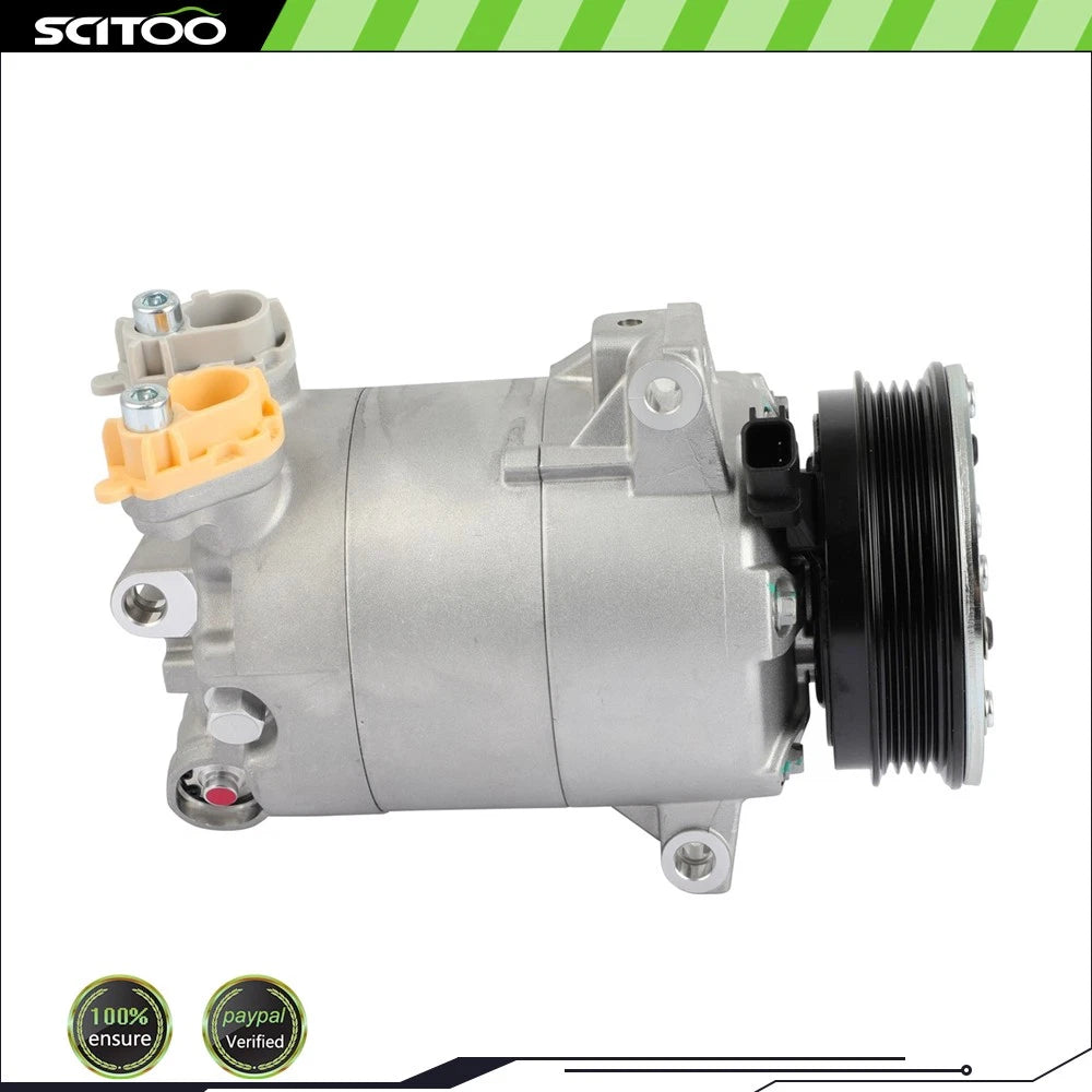 AC Compressor w/ Clutch for Ford Escape (2013–2019), Focus (2013, 2016–2018), Transit Connect