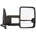 Set of 2 Power Signal Heated Chrome Tow Mirrors for Silverado Suburban Sierra (1999–2002)