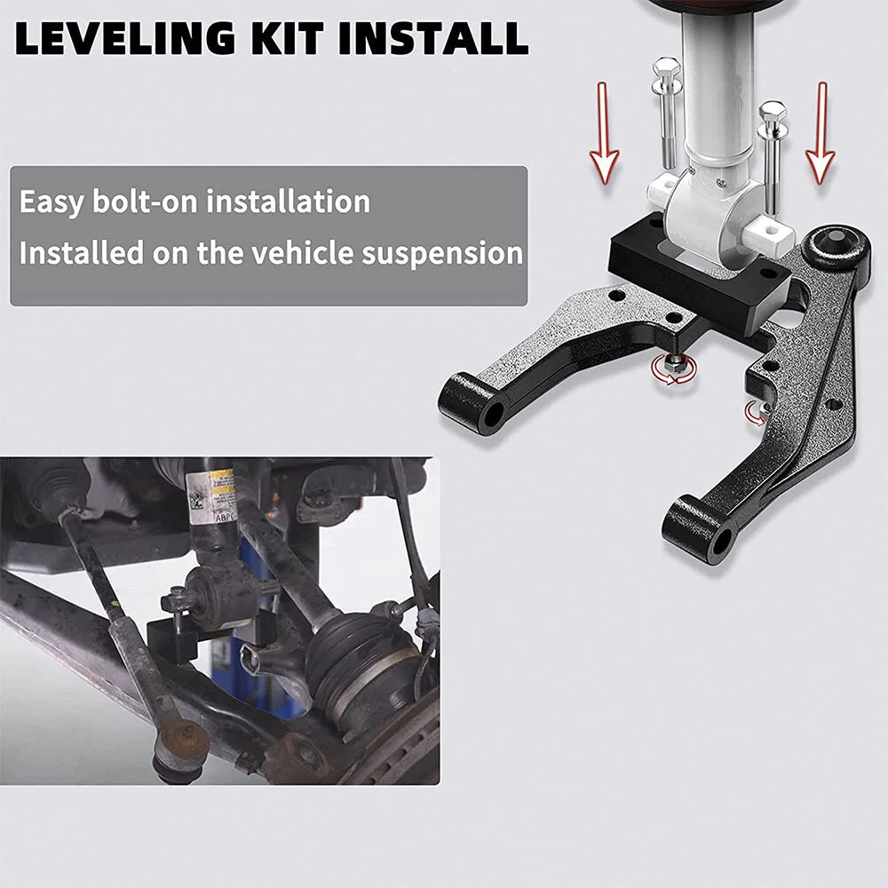 2" Front Leveling Lift Kit for Chevy Silverado GMC Sierra 1500 (2007–2023)