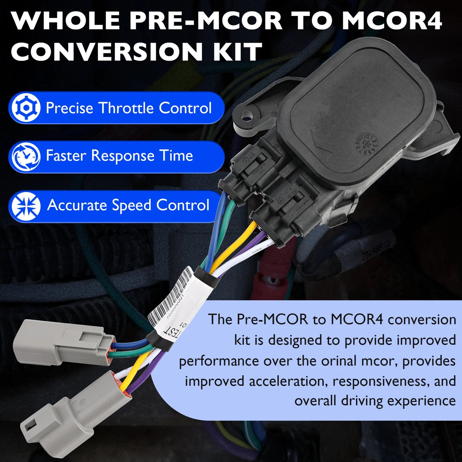 MCOR Conversion Kit for Club Car DS (1995.5-2001)