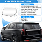 Left Side Heated Mirror Glass for Chevy Suburban Tahoe (2015–2020) 22976561