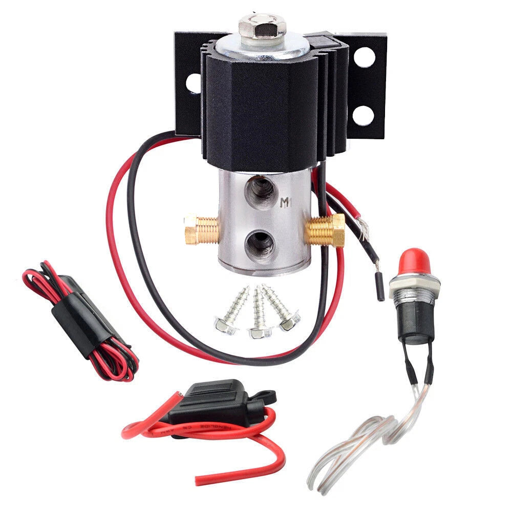 Front Brake Line Lock Kit for Type Roll Control Hill Holder for Black (2015-2020)