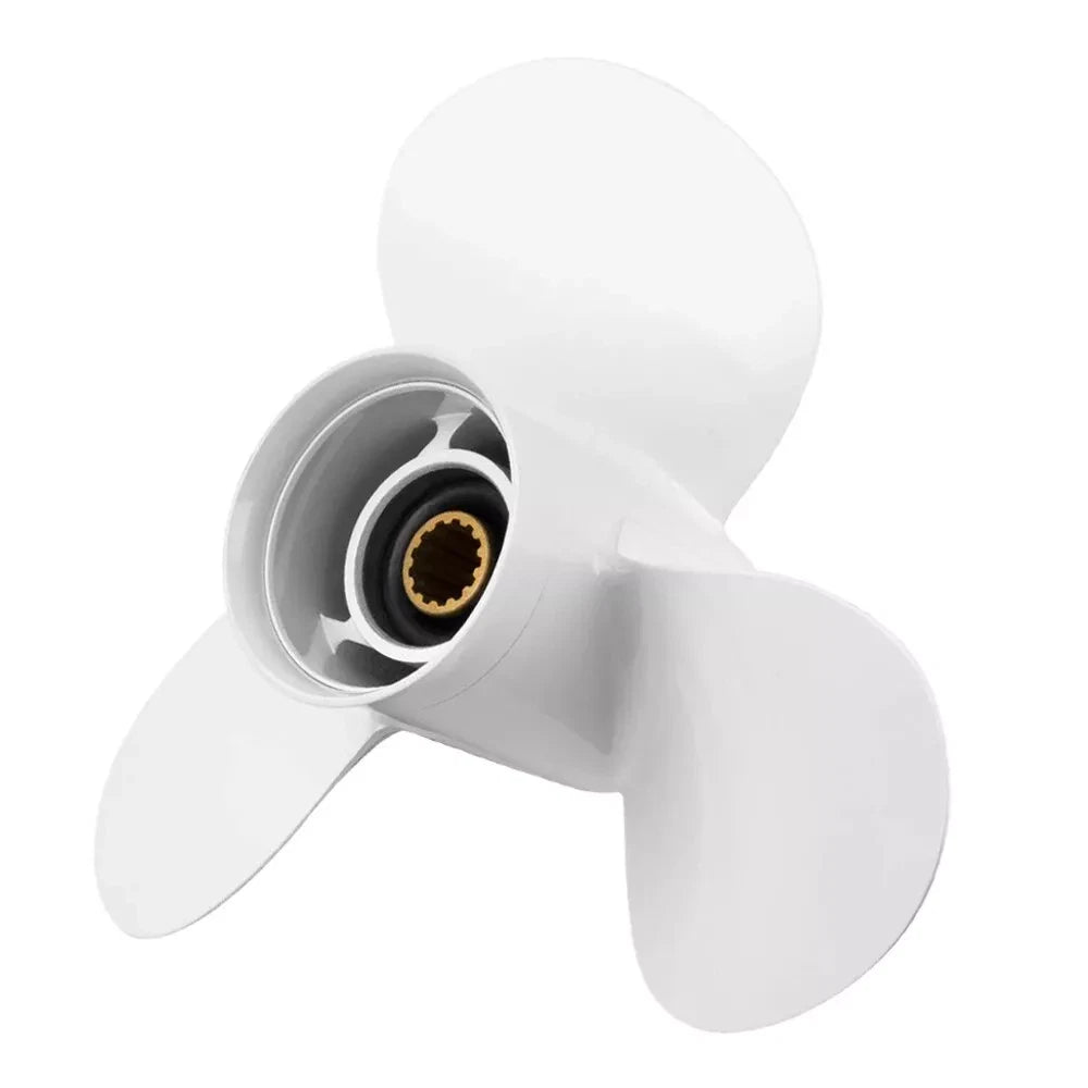 11 1/8x13 Aluminum Propeller for Yamaha Outboard 25-60HP (13 Spline)