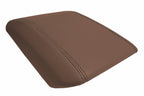 Center Console Armrest Cover for Ford Explorer (2011–2019) Pecan Black Stitch